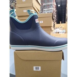 Xtratuf Women's 6 Inch Ankle Deck Boot, Navy, Size 8